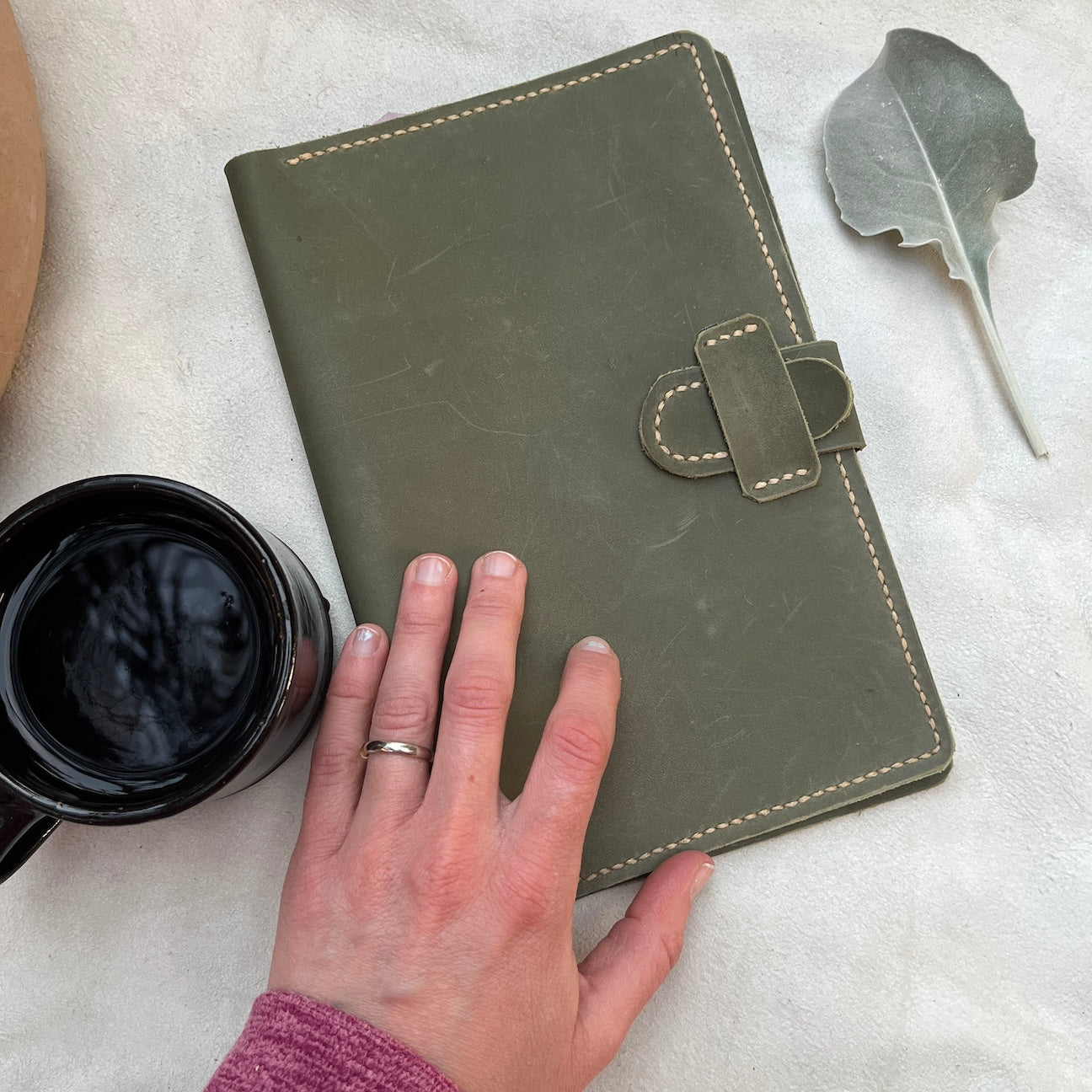 Leather Journal-Green