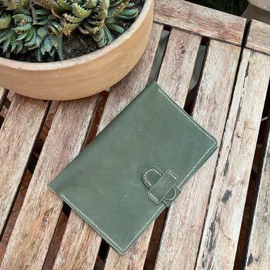 Leather Journal-Green