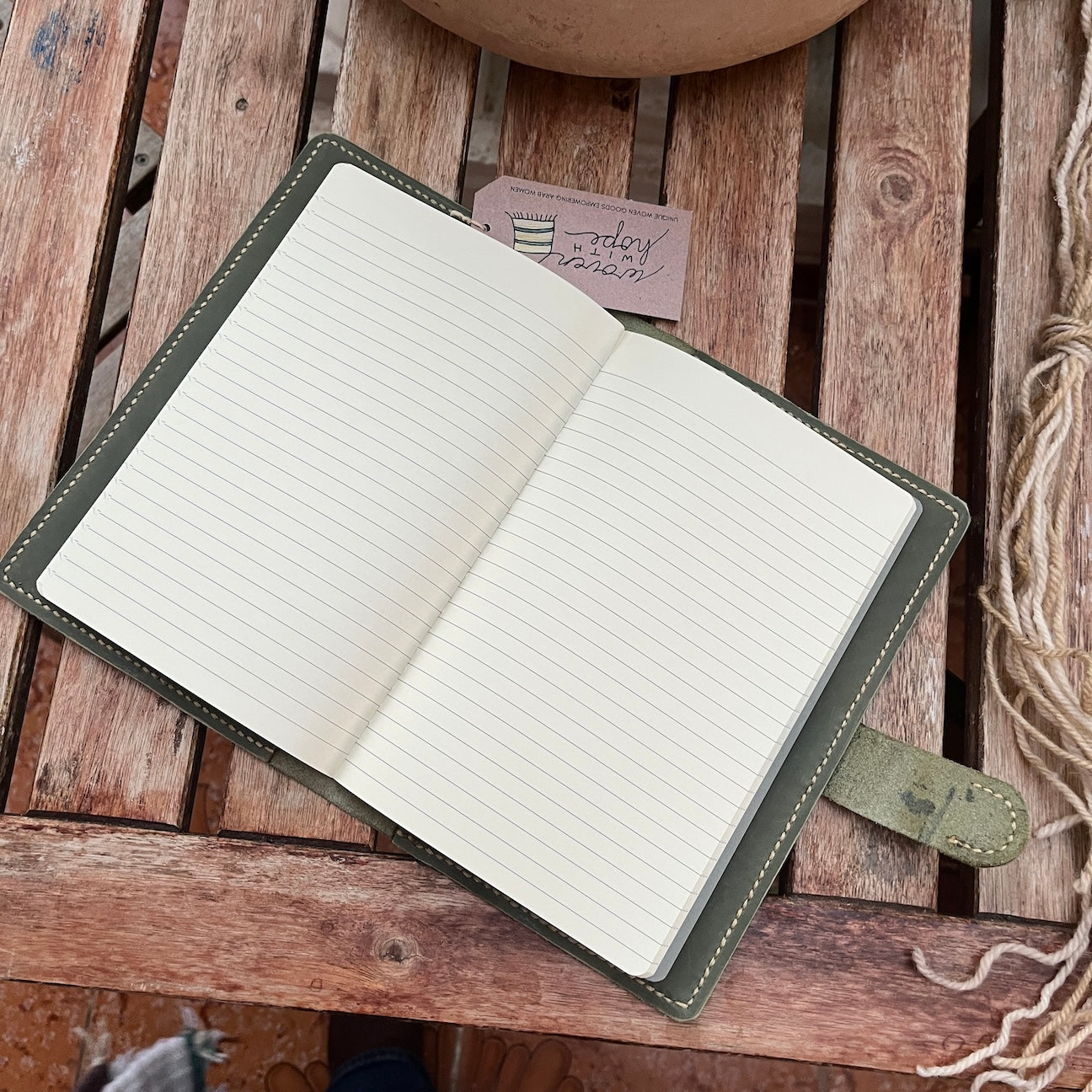 Leather Journal-Green