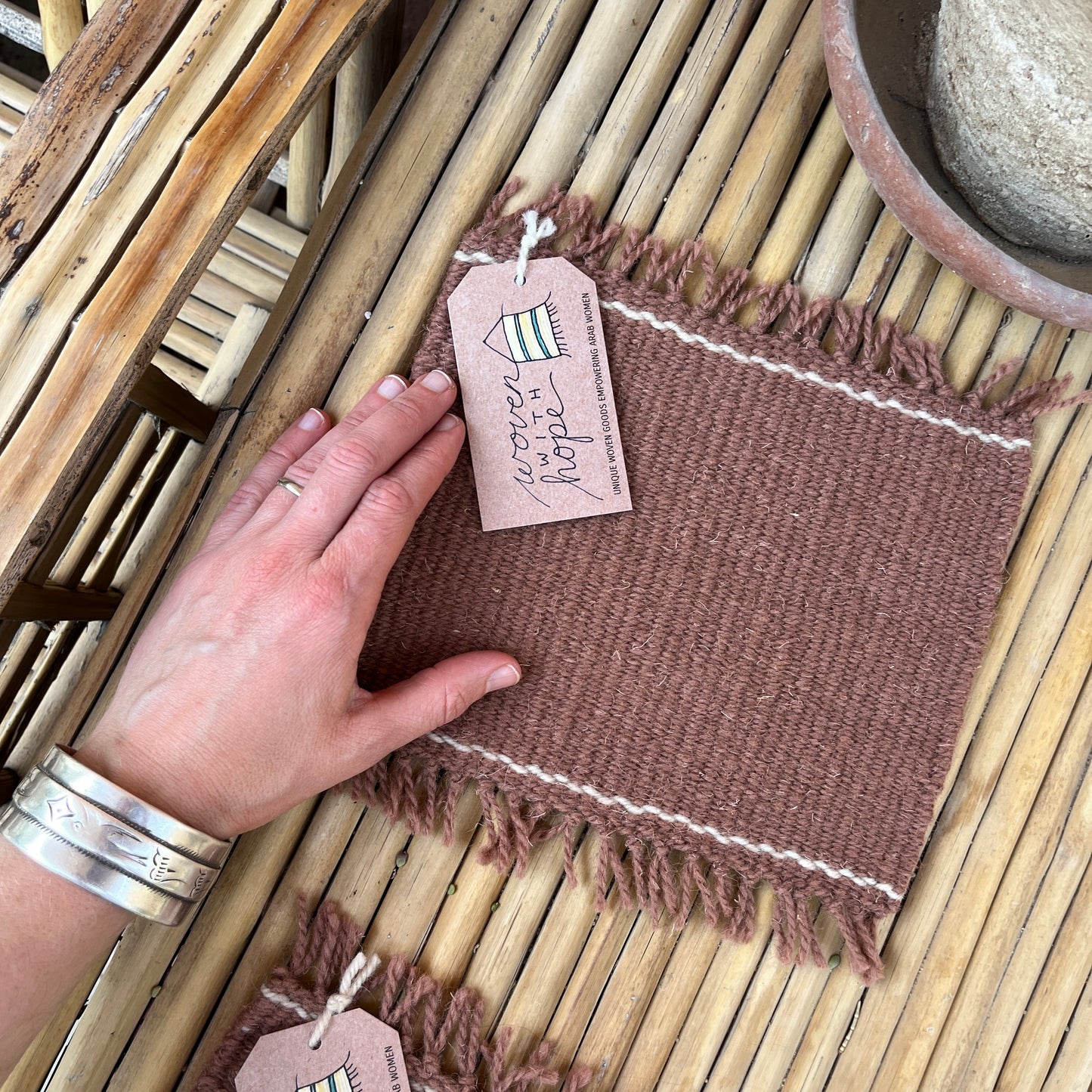 Trivet-Simple Stripes
