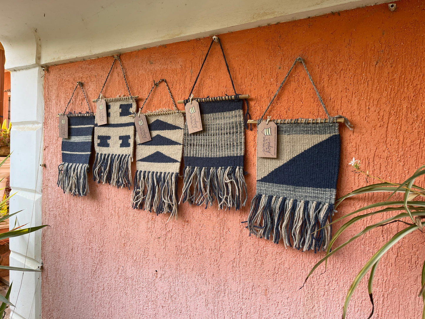 Wall Hanging-Blue and Gray