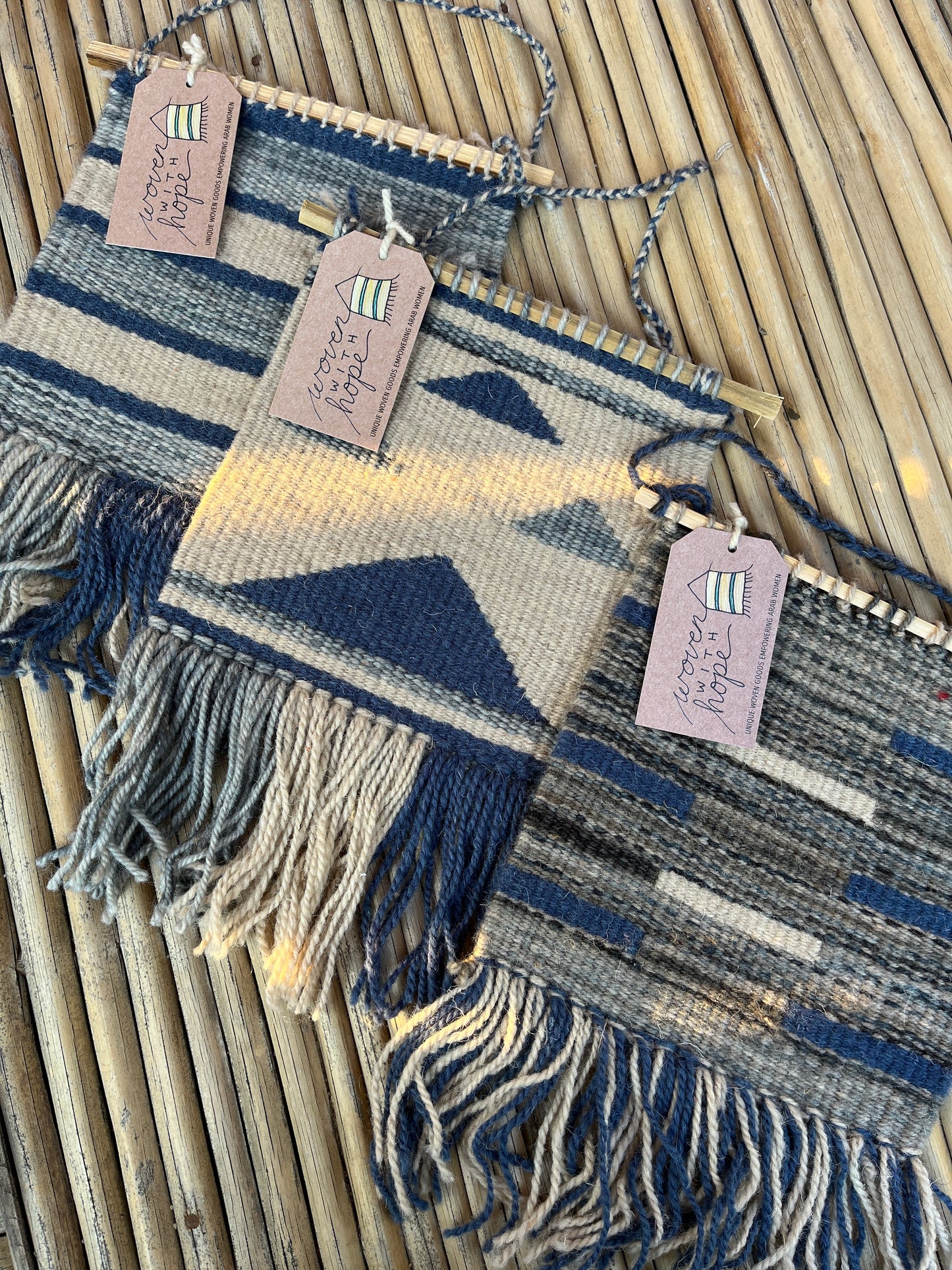 Wall Hanging-Blue and Gray