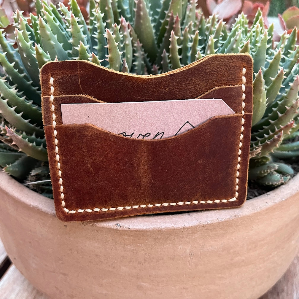 Card Wallet-Hickory