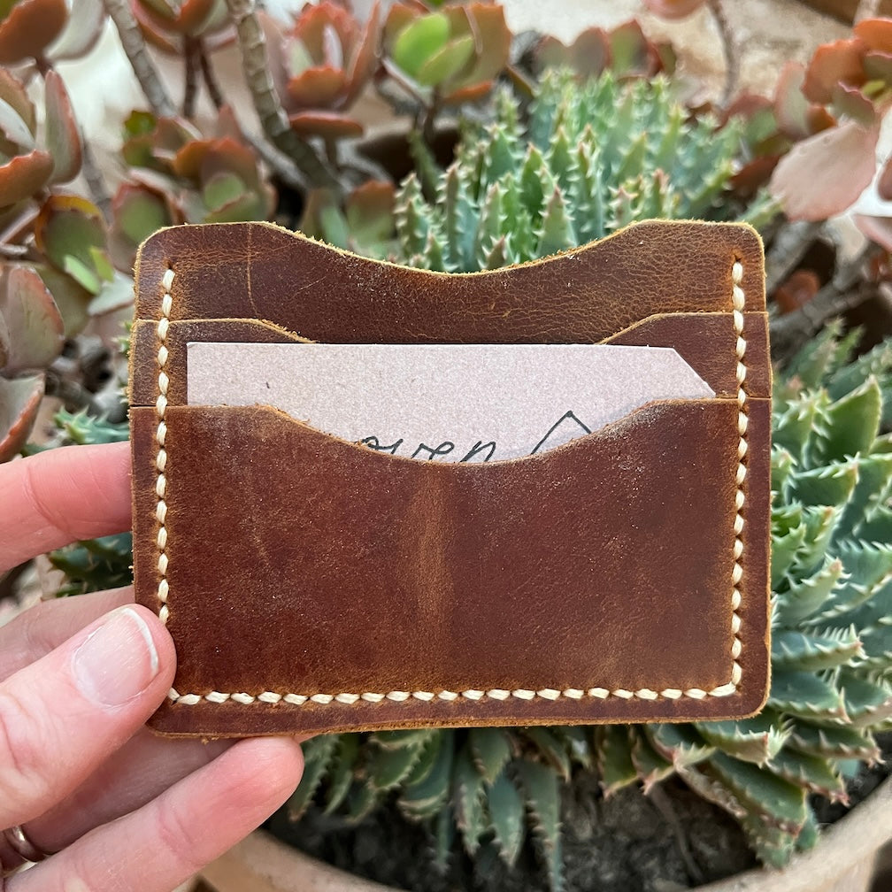 Card Wallet-Hickory