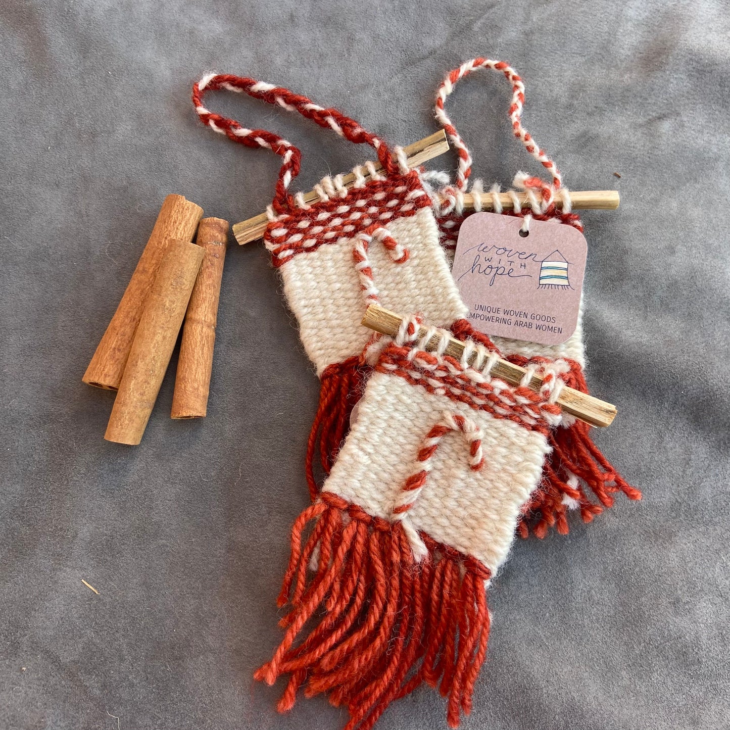 Candy Cane Christmas Ornament