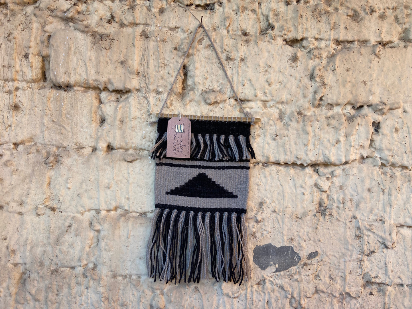 Wall Hanging - Black and Gray