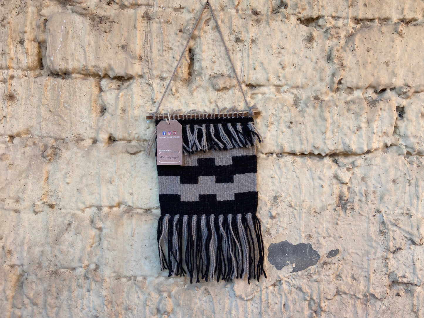 Wall Hanging - Black and Gray