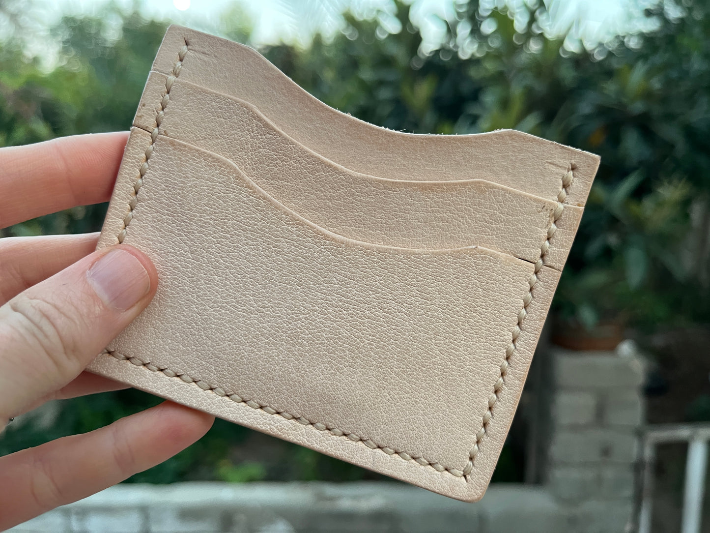 Card Wallet-Natural Color