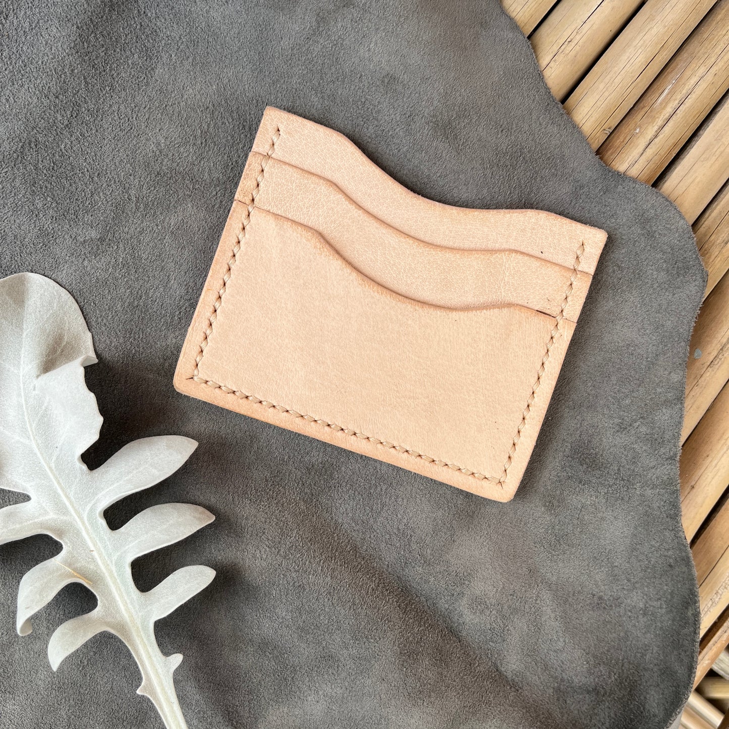 Card Wallet-Natural Color