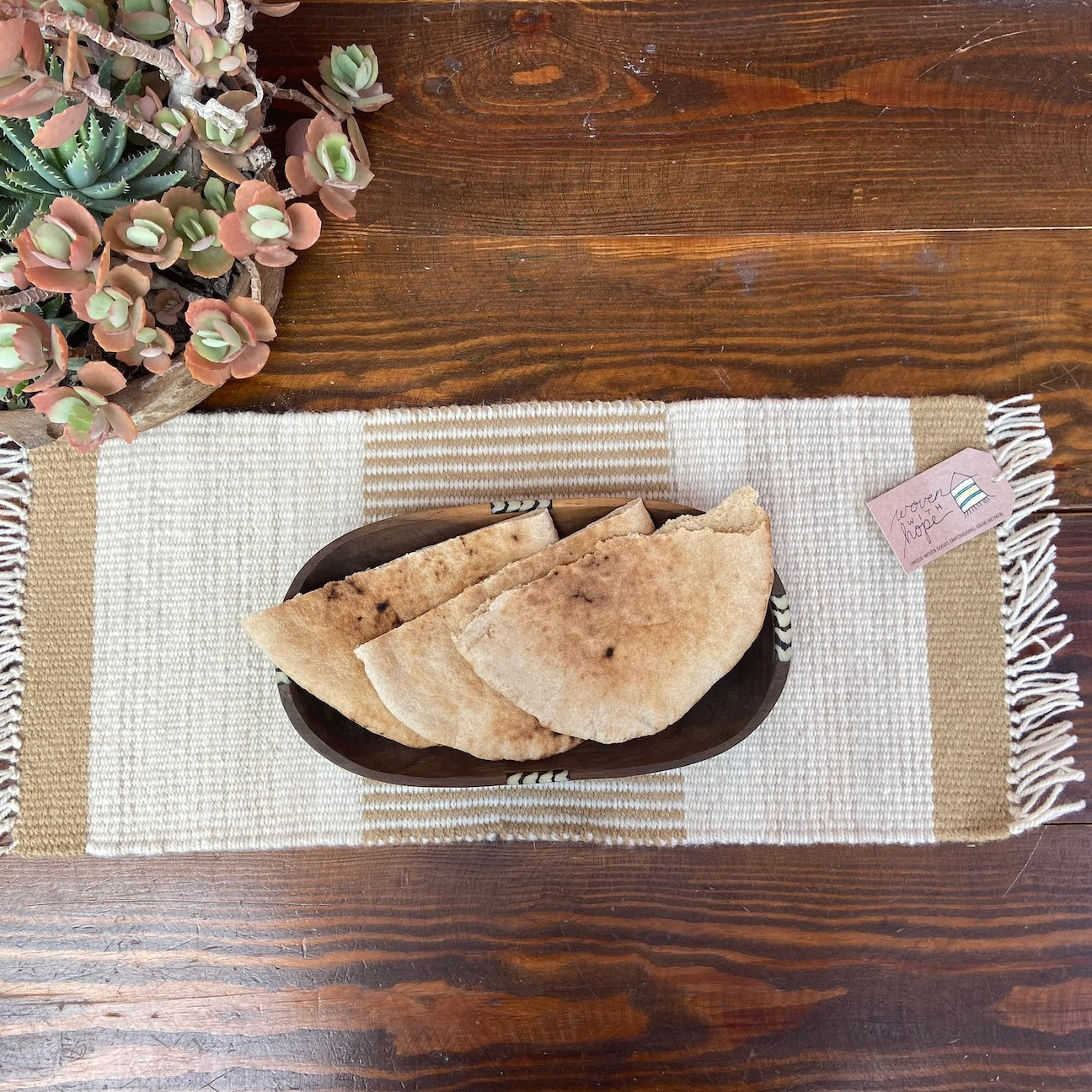 Table Runner-Neutral Colors